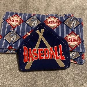 Baseball Blanket and Pillow